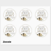 バックヤードビーズハイブアンドリトルビーズガーデン ラウンドシール (シート)