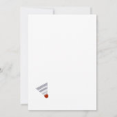 バックヤードピクニックゲーム/バドミントン 招待状 (裏面)