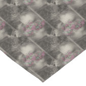 バックヤードフラワーガーデンチェア自然パターン ショートテーブルランナー (コーナー)