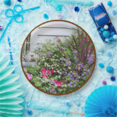 バックヤードフラワーガーデン自然パーティー ペーパープレート (パーティー)