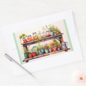 バックヤードブリス 長方形シール (封筒)