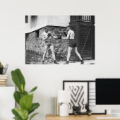 バックヤードボクシング: 1912 ポスター (ホームオフィス)