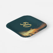 バックヤードボンドファイア誕生日シーズナルパーティー ペーパープレート (傾斜あり)