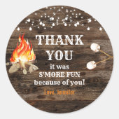 バックヤードボンドファイア ラウンドシール (正面)