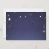 バックヤードボンファイヤーキャンピンググランプアウトドア誕生日 招待状 (裏面)