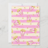 バックヤードムービーナイト誕生日 招待状 (裏面)