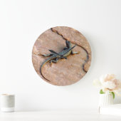 バックヤードリザード ラージ壁時計 (ホーム)