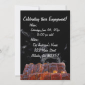 バックヤード婚約BBQパーティー 招待状 (裏面)