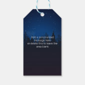 バックヤード焚き火クックアウトバースデーパーティー ギフトタグ (裏面)