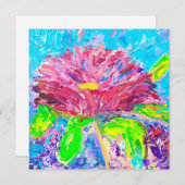 バックヤード開花はがき (正面/裏面)