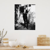 バックヤード1963年3月のリー・ハーベイ・オズワルドの写真 ポスター (キッチン)