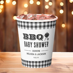 バックヤードBBQベビーシャワー 紙コップ