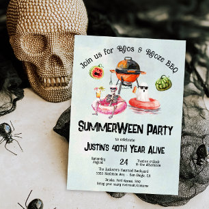 バックヤードBBQベビー-Qベビーシャワー 招待状