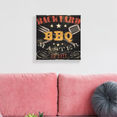 バックヤードBBQマスター キャンバスプリント (インサイチュ (リビング))