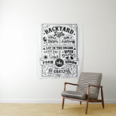 バックヤードBBQルール タペストリー (インサイチュ)