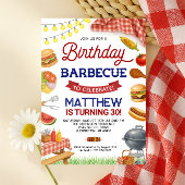 バックヤードBBQ 30th誕生日招待状 招待状