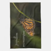 バックライトのパピロン・モナーク キッチンタオル (縦)