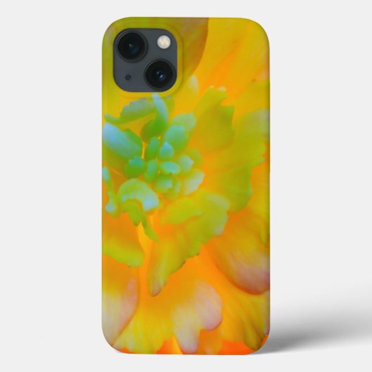 バックライトのベゴニ白熱［赤熱］光を放つアが咲く Case-Mate iPhoneケース (裏面)