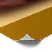 バックライトタンデリオン – Chisasibi Quebec Canada ポスター (角)