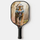 バックライト付きジャングルで轟音の虎 ピックルボールラケット (裏面)