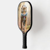 バックライト付きジャングルで轟音の虎 ピックルボールラケット (左)