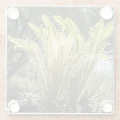 バックライト付き手のひら ガラスコースター (裏面)