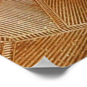 バックライト付き波形ガラス。美しい光r ポスター (角)