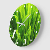 バックラ葉イトズインガーデン ラージ壁時計 (傾斜)