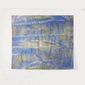 バックリズムウォーターカラーラインアート タペストリー (正面(横))