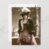 バックルの羽毛と詳細 ポストカード (正面/裏面)