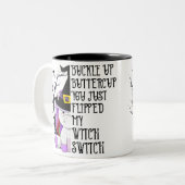 バックルアップバターカップウィッチ ツートーンマグカップ (正面左)