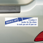 バックルエイリアン来があなたを得るために バンパーステッカー (車上)
