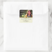 バックルバンド卒業発表シール スクエアシール (バッグ)