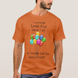 バックルームレベルおもしろい Tシャツ