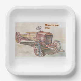 バックル・アップ ペーパープレート