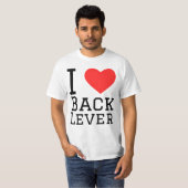 バックレバー大好き Tシャツ (正面フル)