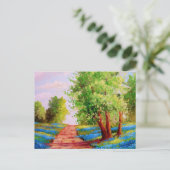 バックロードブルーボンネット ポストカード (スタンド正面)