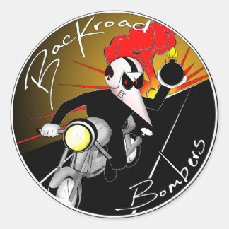 バックロード爆撃機シール ラウンドシール