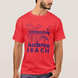 バックロービーチの少女 Tシャツ