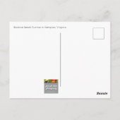 バックロービーチサンライズハガキ ポストカード (裏面)