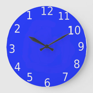 バックワード時計 ラージ壁時計