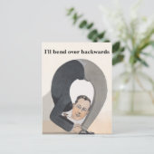 バックワード・エスティ実在ティー・エージェントの葉書 ポストカード (スタンド正面)