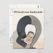 バックワード・エスティ実在ティー・エージェントの葉書 ポストカード (正面/裏面)