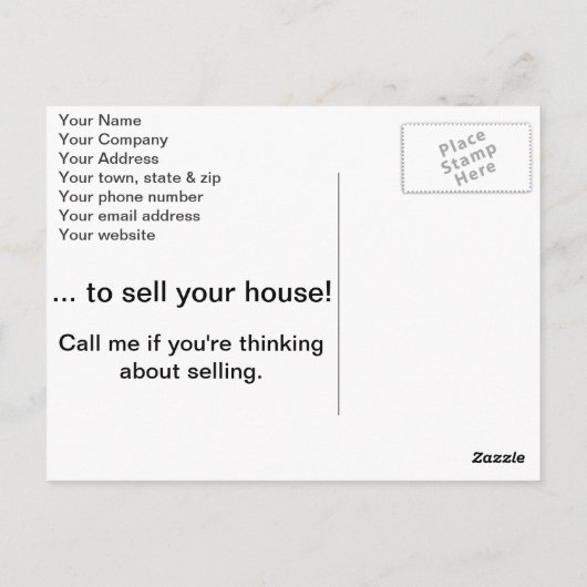 バックワード・エスティ実在ティー・エージェントの葉書 ポストカード (裏面)