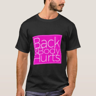 バック体ティートパロディ Tシャツ