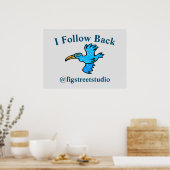 バック後を追ブルーバード、ポスター ポスター (キッチン)