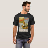 バック攻撃第2次世界大戦米国陸軍空挺師団ヴィンテージ Tシャツ (正面フル)