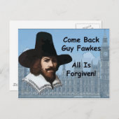 バック来ガイは、すべては許されている ポストカード (正面/裏面)