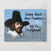 バック来ガイは、すべては許されている ポストカード (正面)