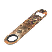 バック秋迷彩柄ホワイトテールディアー スピード栓抜き (裏面アングル)